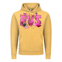 Vintage Mustard Environmental Services Breast Cancer Vintage Hoodie - texasbilliewilder