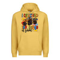 Antique Gold i crushed 100 days of school Premium Hoodie - Artiststas