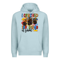Blue Mist i crushed 100 days of school Premium Hoodie - Artiststas