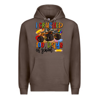 Coffee i crushed 100 days of school Premium Hoodie - Artiststas