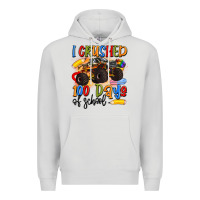 Dove Grey i crushed 100 days of school Premium Hoodie - Artiststas