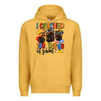 Mustard i crushed 100 days of school Premium Hoodie - Artiststas