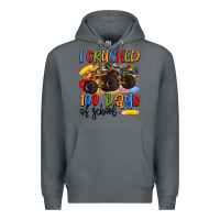 Rock i crushed 100 days of school Premium Hoodie - Artiststas