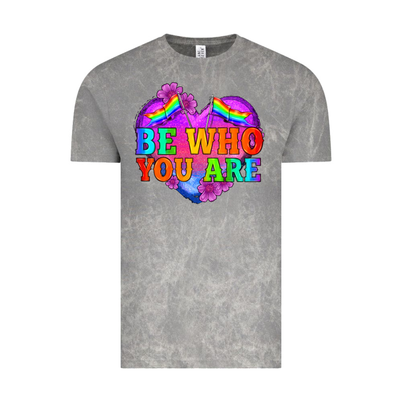 Be Who You Are Vintage Tee by HRA Design Shop | Teevron