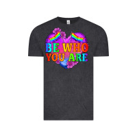 Vintage Black be who you are Vintage Tee - HRA Design Shop