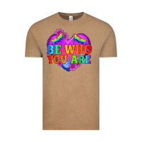 Vintage Coffee be who you are Vintage Tee - HRA Design Shop