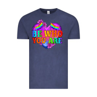 Vintage Denim be who you are Vintage Tee - HRA Design Shop