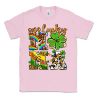 Bubblegum Pink one lucky mama Classic Tee - AdoDesignShop