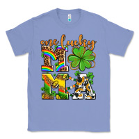 Colony Blue one lucky mama Classic Tee - AdoDesignShop