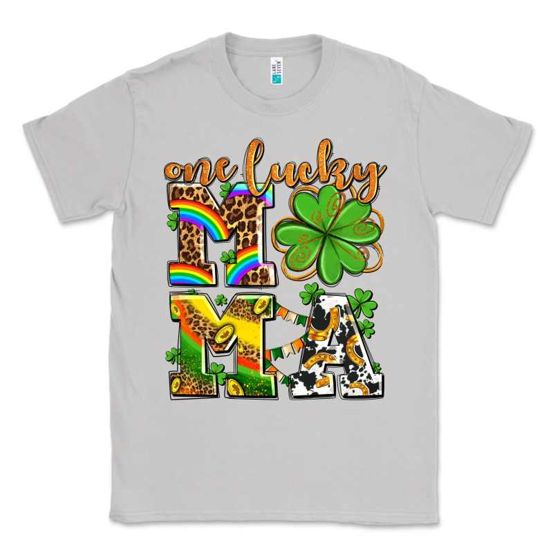 One Lucky Mama Classic Tee by AdoDesignShop | Teevron
