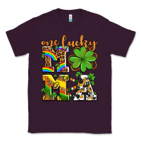 Plum one lucky mama Classic Tee - AdoDesignShop