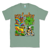 Sage one lucky mama Classic Tee - AdoDesignShop