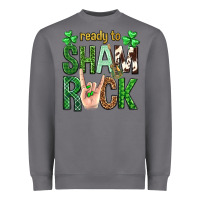 Storm Ready to shamrock St. Patrick's Day Heavyweight Sweatshirt - Neo Western