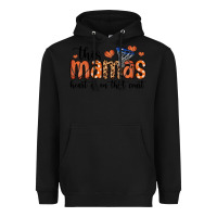 Black this mamas heart is on that court Heavyweight Hoodie - MaliasSmallBusiness