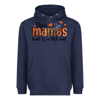 Navy this mamas heart is on that court Heavyweight Hoodie - MaliasSmallBusiness