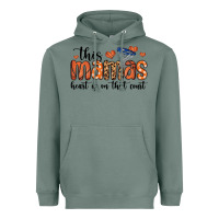 Sage this mamas heart is on that court Heavyweight Hoodie - MaliasSmallBusiness