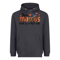 Smoke this mamas heart is on that court Heavyweight Hoodie - MaliasSmallBusiness