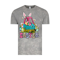 Cloud Rock Happy Easter toddler car Vintage Tee - OliviaCreatesArt
