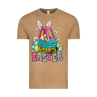 Vintage Camel Happy Easter toddler car Vintage Tee - OliviaCreatesArt