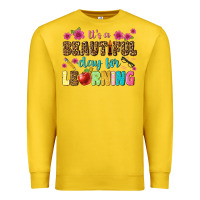 Lemon its a beautiful day for learning Premium Sweatshirt - NancyCooperArtShop