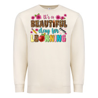 Sandshell its a beautiful day for learning Premium Sweatshirt - NancyCooperArtShop