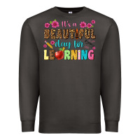 Smoke its a beautiful day for learning Premium Sweatshirt - NancyCooperArtShop