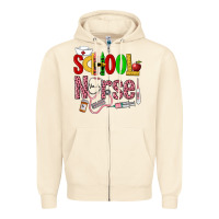 Sandshell School Nurse Zipper Hoodie - LillyAllenDesigns