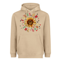 Mushroom focus on the good Heavyweight Hoodie - MaliasSmallBusiness