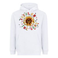White focus on the good Heavyweight Hoodie - MaliasSmallBusiness
