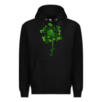 Black lucky st patrick s day Premium Hoodie - Artiststas