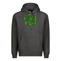 Charcoal Heather lucky st patrick s day Premium Hoodie - Artiststas