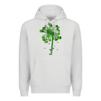Dove Grey lucky st patrick s day Premium Hoodie - Artiststas