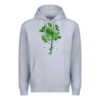 Heather Grey lucky st patrick s day Premium Hoodie - Artiststas