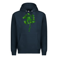 Navy lucky st patrick s day Premium Hoodie - Artiststas