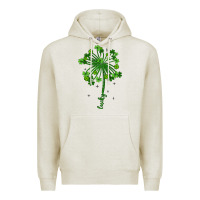Oatmeal Heather lucky st patrick s day Premium Hoodie - Artiststas