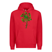 Red lucky st patrick s day Premium Hoodie - Artiststas
