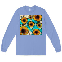 Gemstone Sunflower Long Sleeve Tee | Teevron