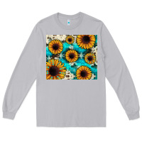 Moon Dust gemstone sunflower Long Sleeve Tee - JahusDesignShop