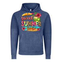 Vintage Denim sweet summer time Vintage Hoodie - Zillion Design Studio
