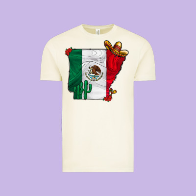 Mexica Oklahama Vintage Tee Designed By Cowhidedigitalart