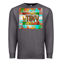 Charcoal Heather educator of tiny humans Premium Sweatshirt - NancyCooperArtShop