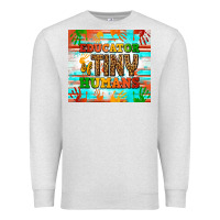 Oatmeal Heather educator of tiny humans Premium Sweatshirt - NancyCooperArtShop