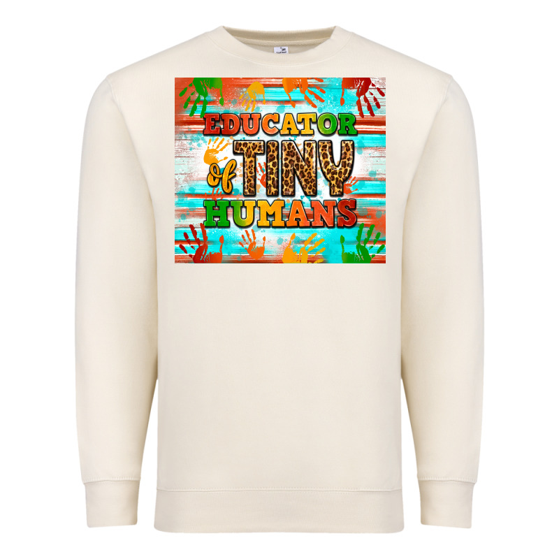 Educator Of Tiny Humans Premium Sweatshirt by NancyCooperArtShop | Teevron