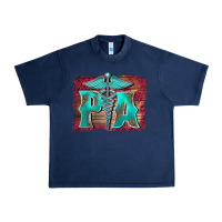 Navy physician medical symbol assistant nurse background Urban Heavy Tee - BarkalooDesign