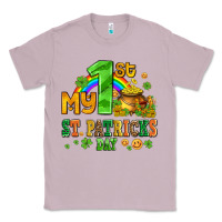 Lilac my first st patricks day with coins and shamrocks Classic Tee - AdoDesignShop