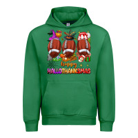 Emerald happy hallothanksmas football Urban Hoodie - texasbilliewilder