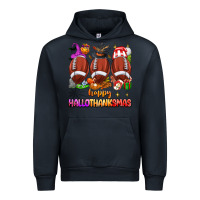 Navy happy hallothanksmas football Urban Hoodie - texasbilliewilder