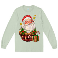 Matcha santa claus cupcake Long Sleeve Tee - AdoDesignShop