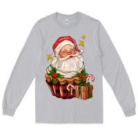 Moon Dust santa claus cupcake Long Sleeve Tee - AdoDesignShop