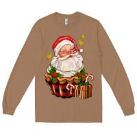 Toasted Coconut santa claus cupcake Long Sleeve Tee - AdoDesignShop